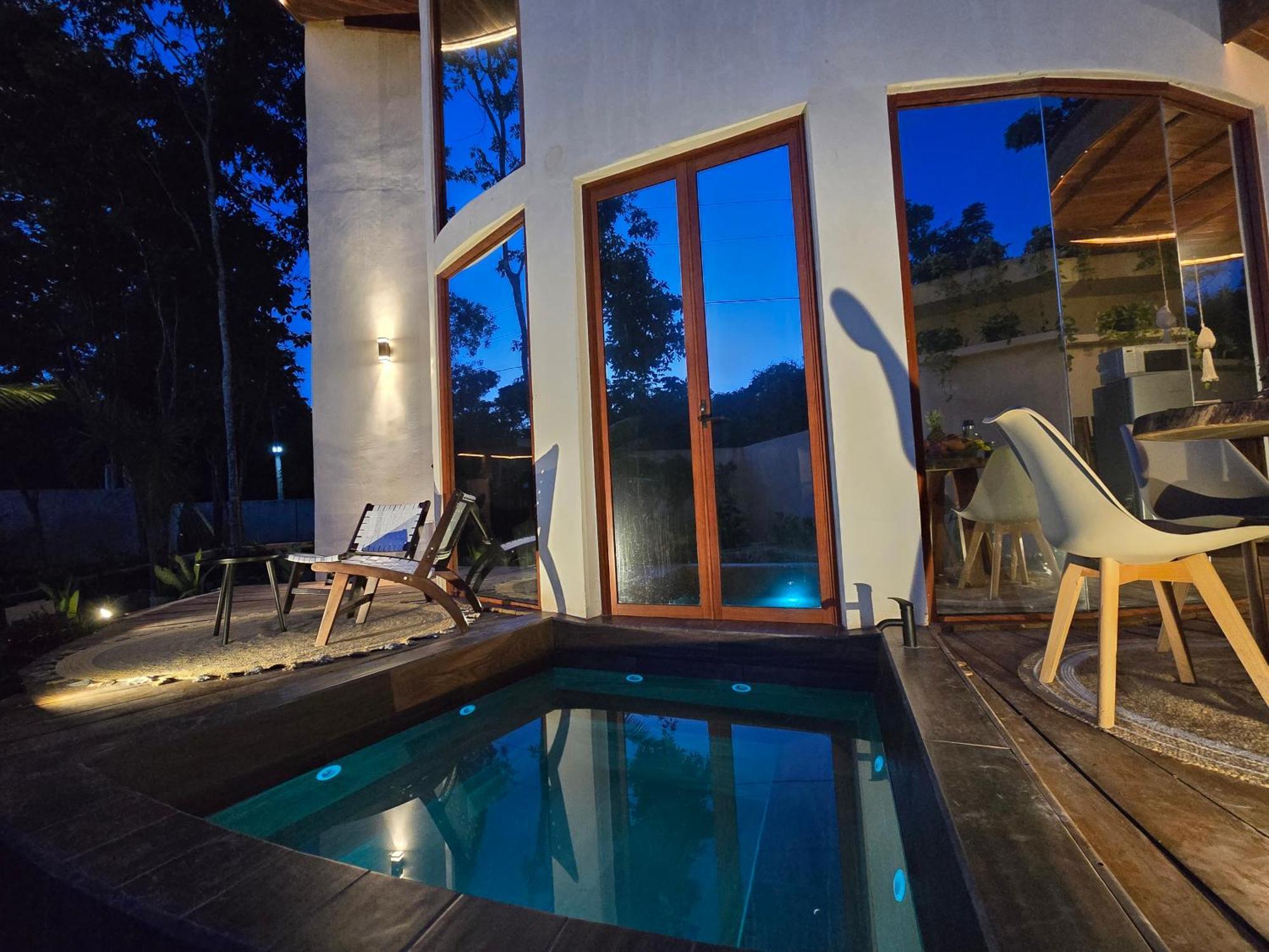 Villa Con Jacuzzi En Bacalar Buenavista  ภายนอก รูปภาพ