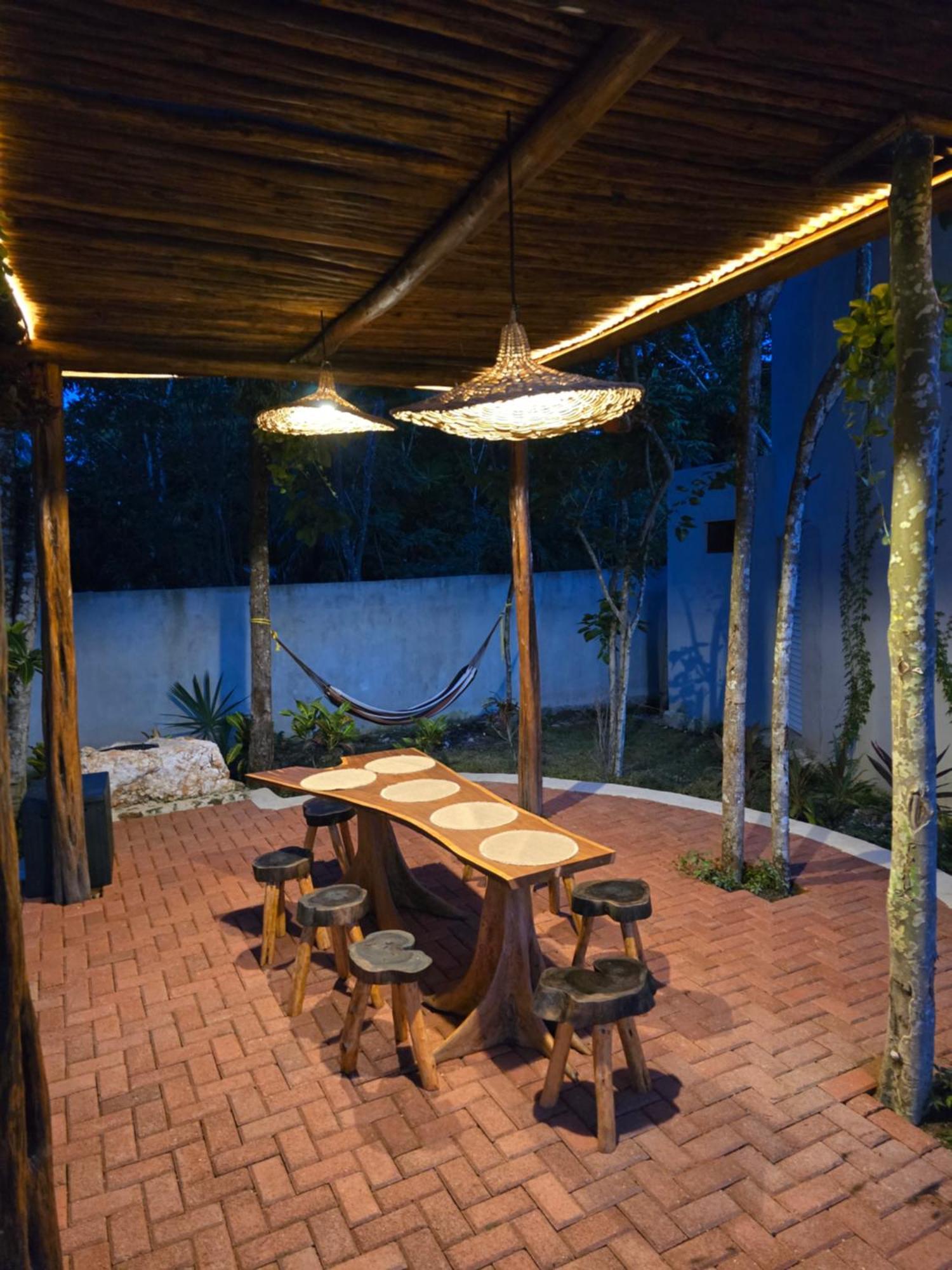 Villa Con Jacuzzi En Bacalar Buenavista  ภายนอก รูปภาพ
