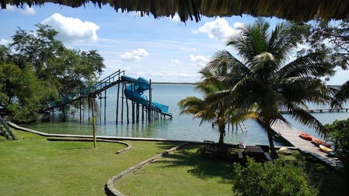 Villa Con Jacuzzi En Bacalar Buenavista  ภายนอก รูปภาพ